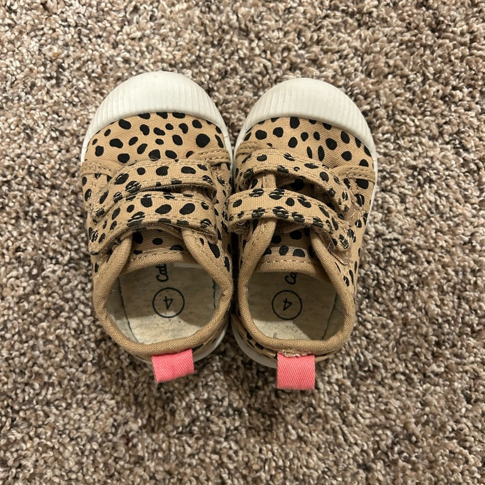 Cat & Jack Cheetah Print Sneakers